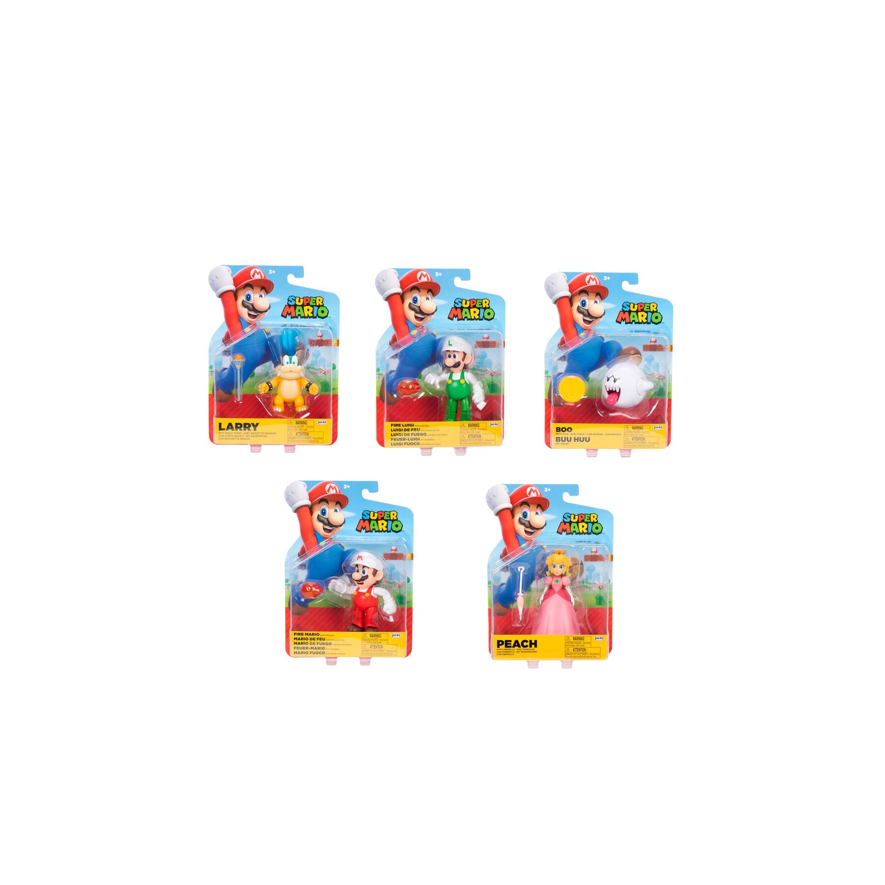 Figura Wave 41 Super Mario Bros 10Cm Surtido 6 Unidades