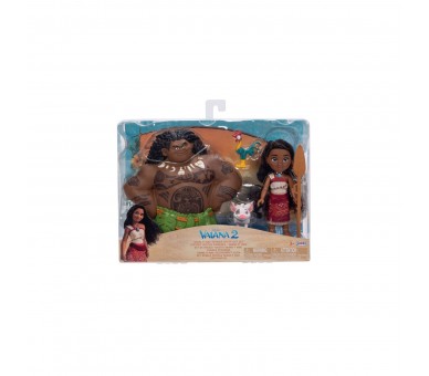 Blister Muñeca Vaiana & Maui Vaiana 2 Disney 15Cm