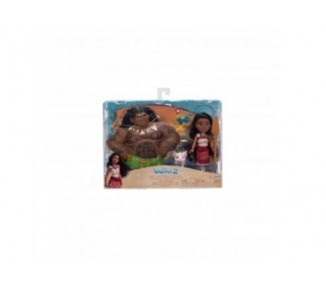 Blister Muñeca Vaiana & Maui Vaiana 2 Disney 15Cm