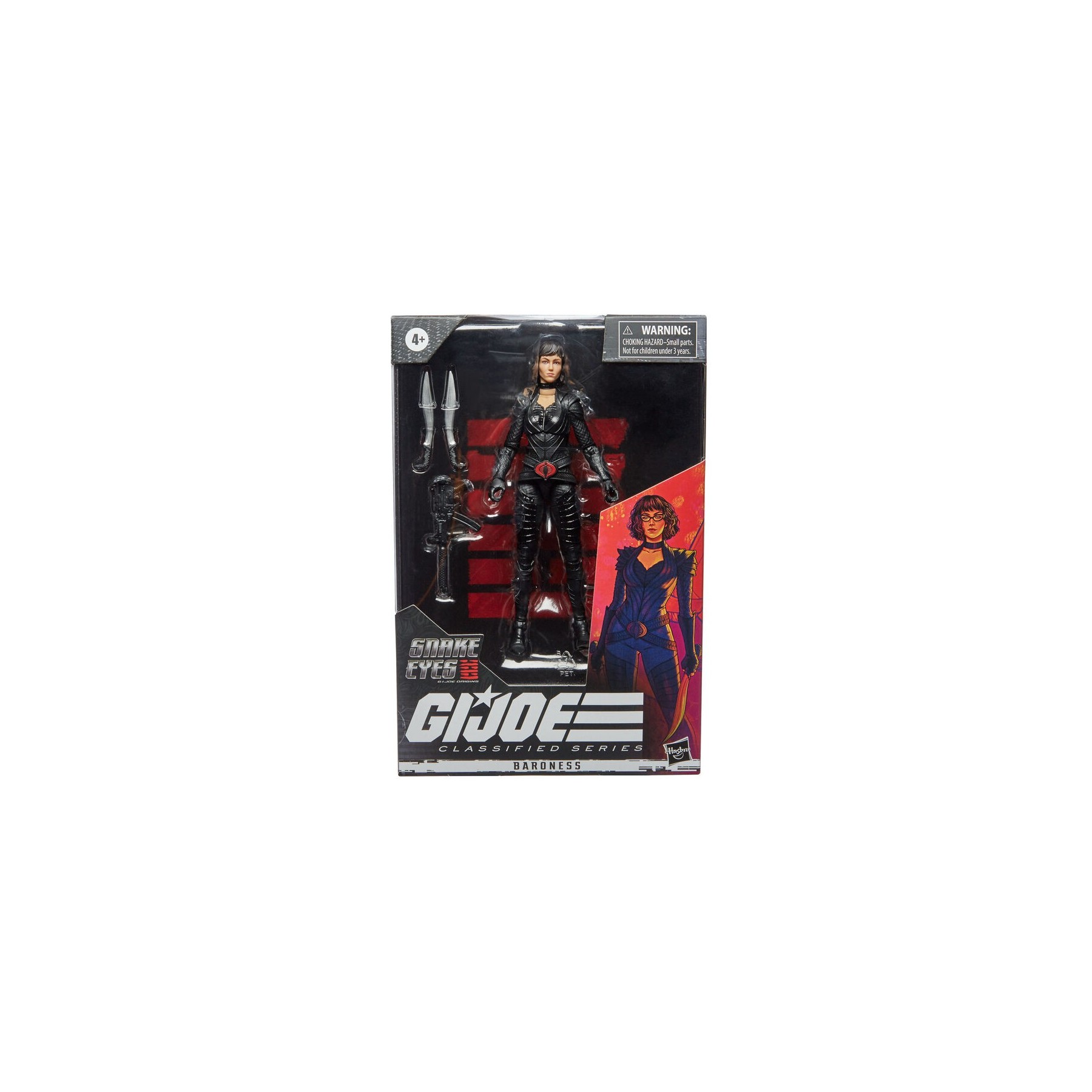 Figura Baronesa 19 G.I. Joe Classified Series - Snake Eyes: