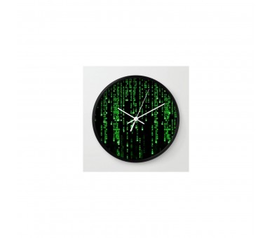 Reloj De Pared The Matrix Código