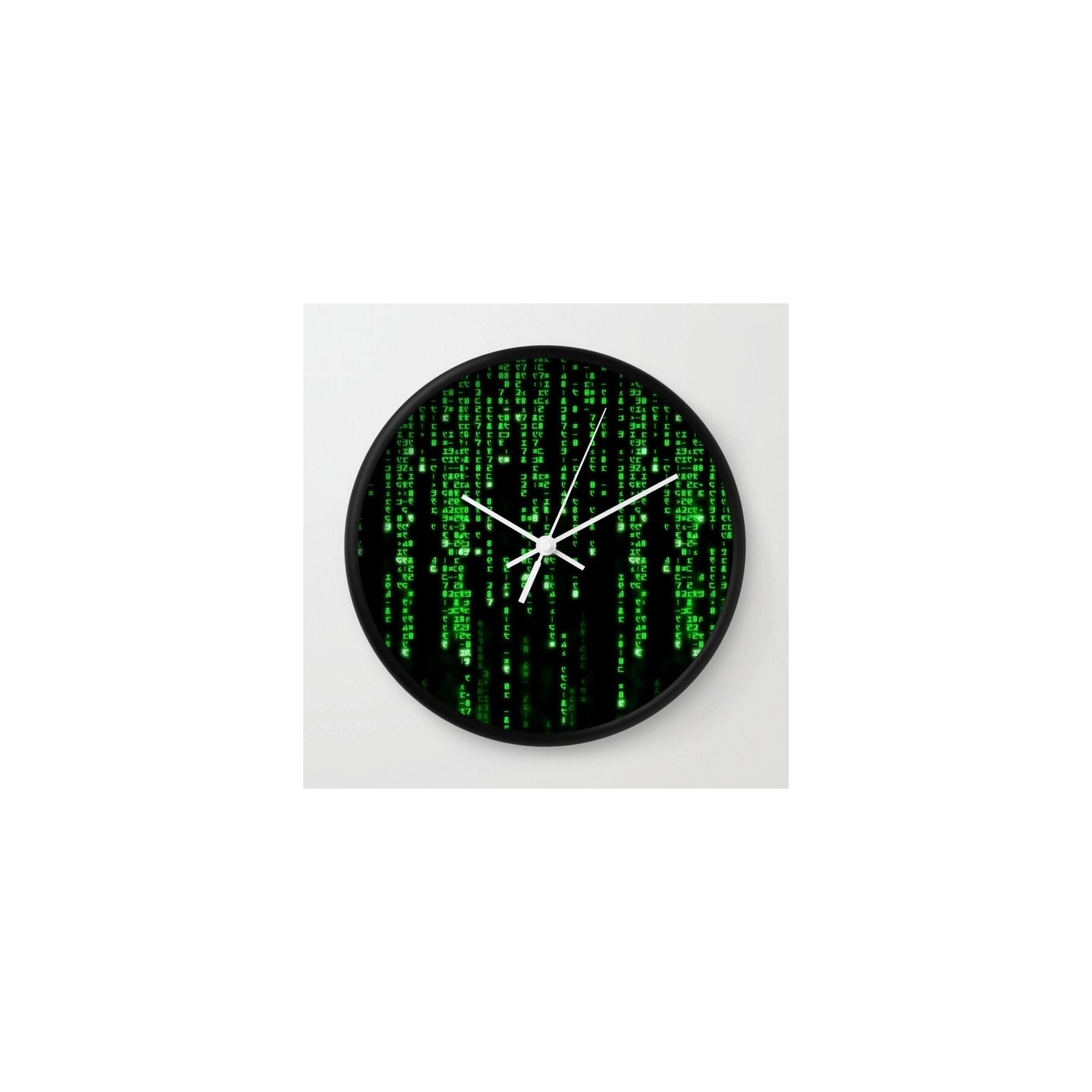 Reloj De Pared The Matrix Código