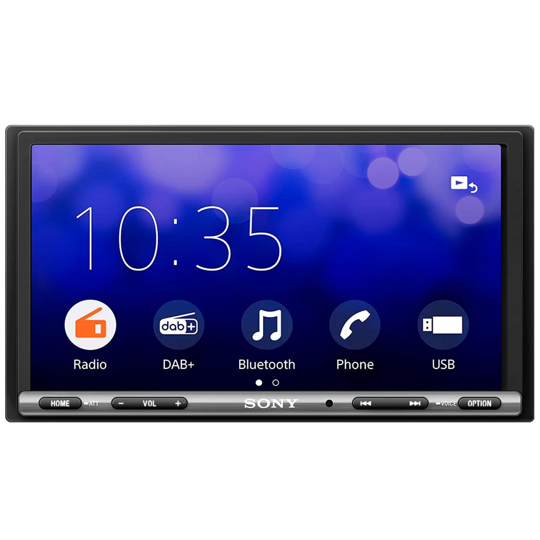 Sony Xav-Ax3250 Black / Autorradio 2 Din 6.95"