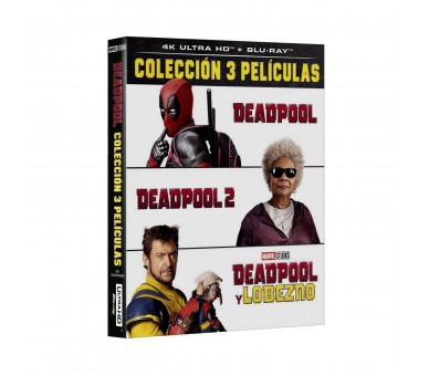 Deadpool - Colección 3 Películas (4K Uhd) - Bd Br