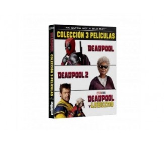 Deadpool - Colección 3 Películas (4K Uhd) - Bd Br