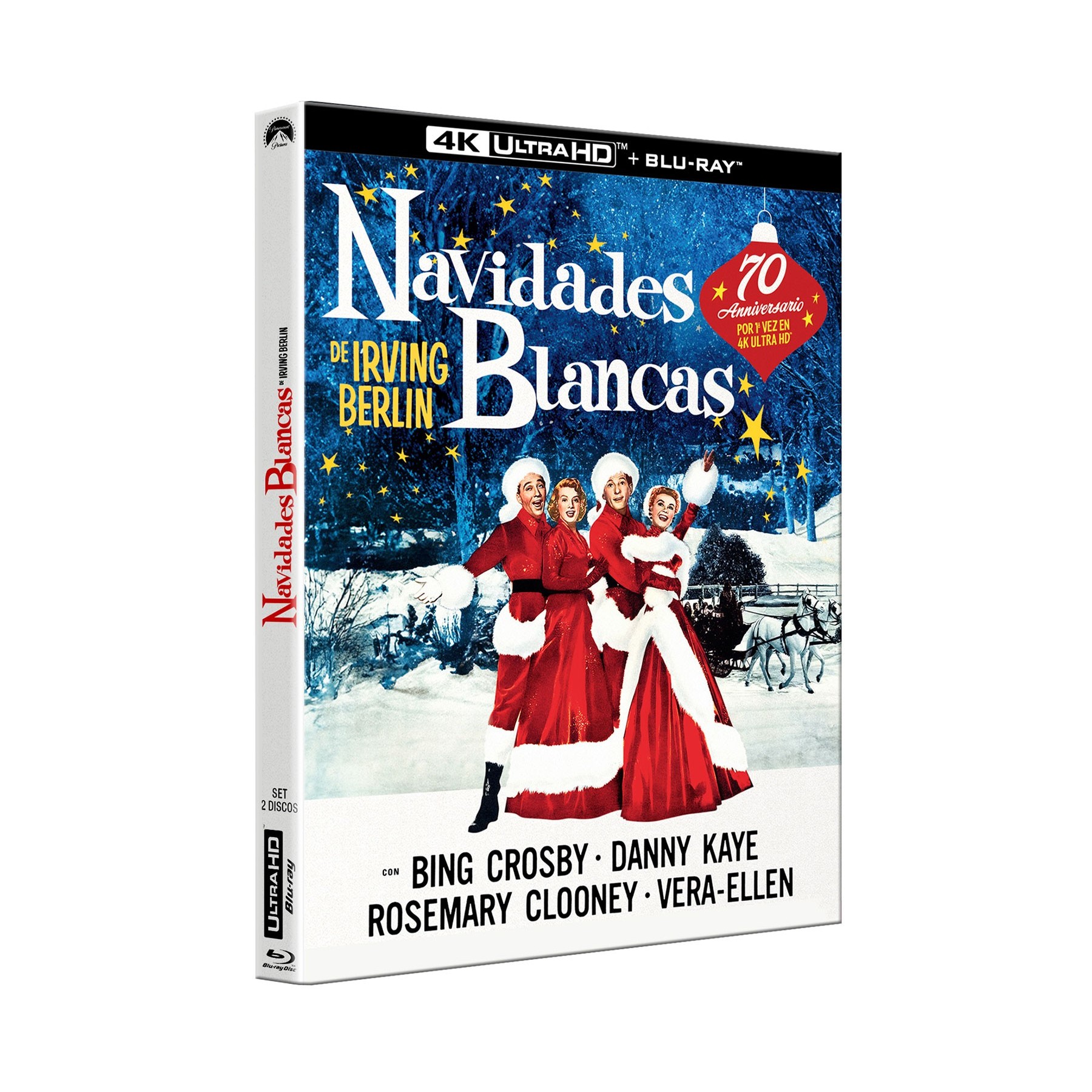 Navidades Blancas (4K Uhd - Edición Especial Funda) - Bd Br