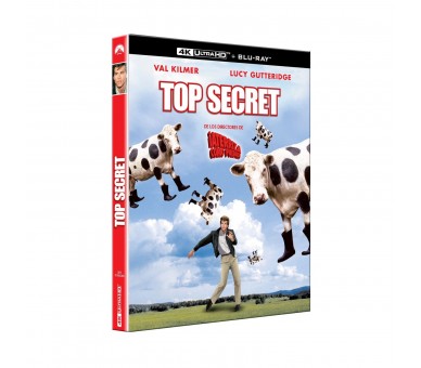 Top Secret (4K Uhd - Edición Especial Funda) - Bd Br