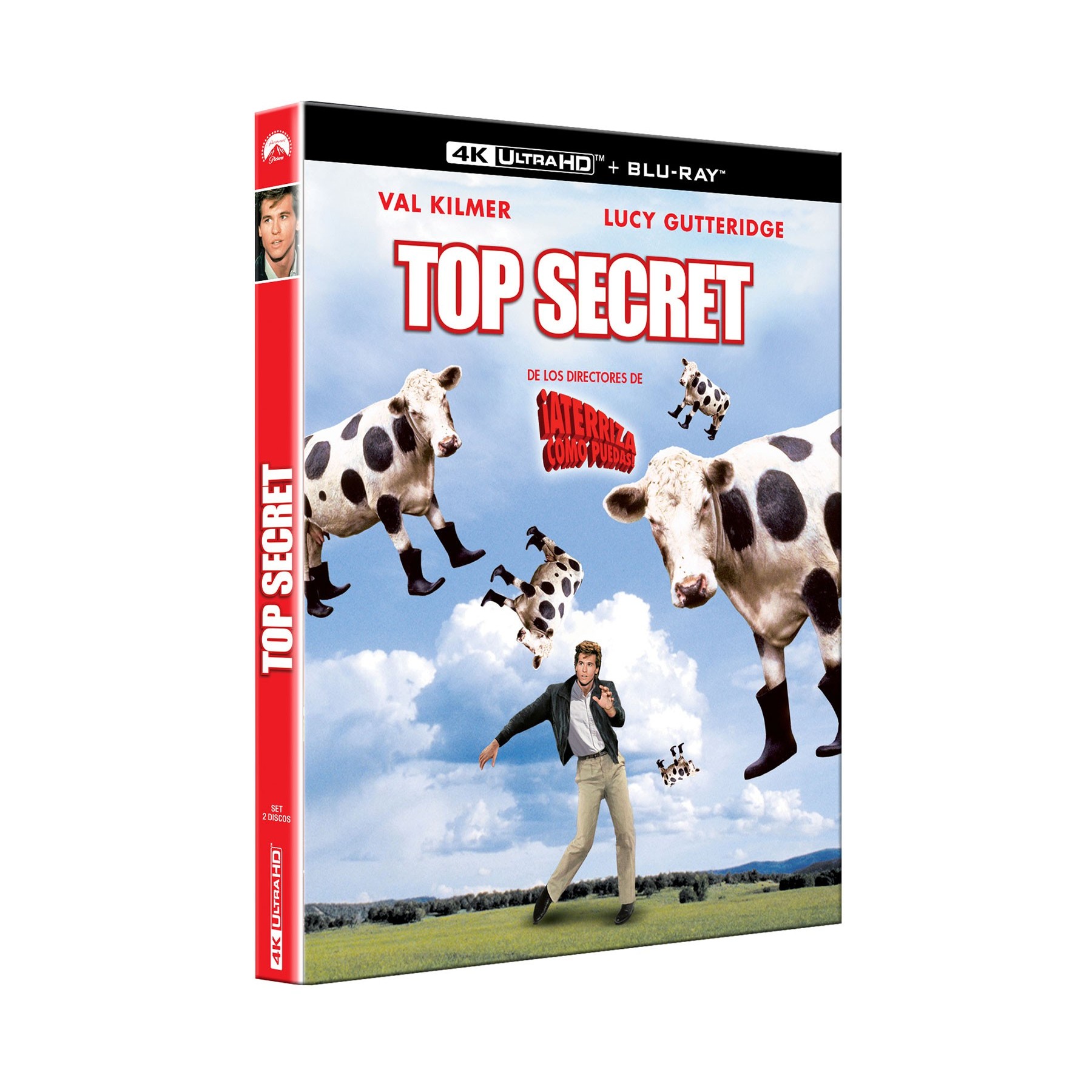 Top Secret (4K Uhd - Edición Especial Funda) - Bd Br