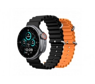 Dcu Smartwatch Boston 2 Correas Negra + Naranja / Smartwatch