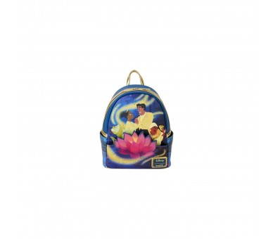 Mochila 15Th Anniversary Tiana Y El Sapo Disney Loungefly