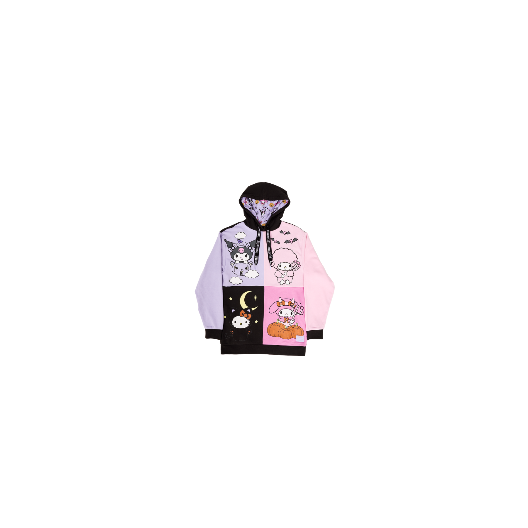 Sudadera Con Capucha Halloween Kuromi & My Melody Talla S