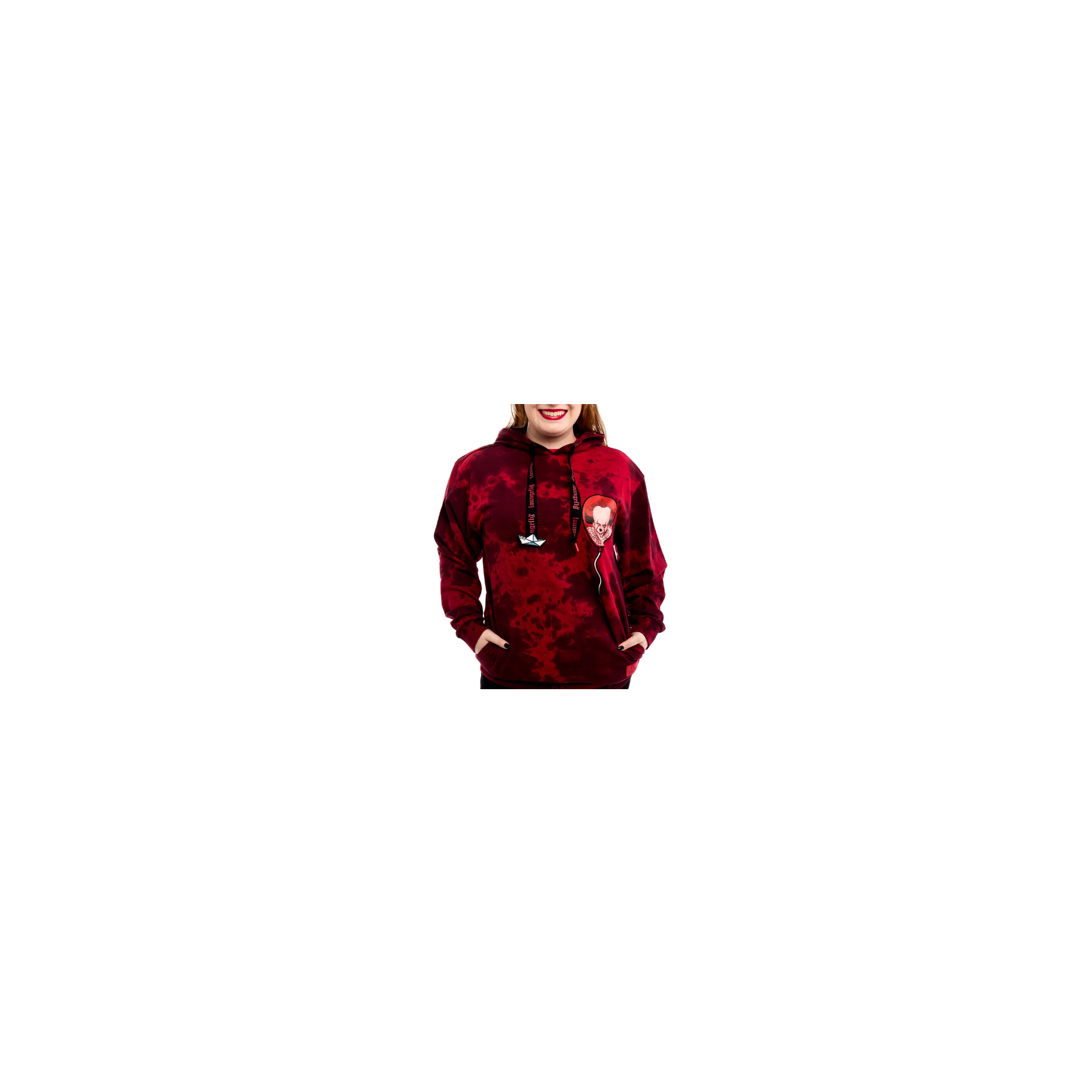 Sudadera Unisex Con Capucha Cara De Pennywise En Globo L