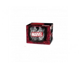 Taza Cerámica Globe 380Ml Marvel Pattern (Caja Regalo)