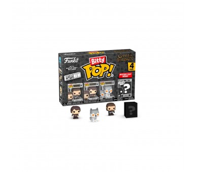 Blister 4 Figuras Bitty Pop Juego De Tronos Ned Stark