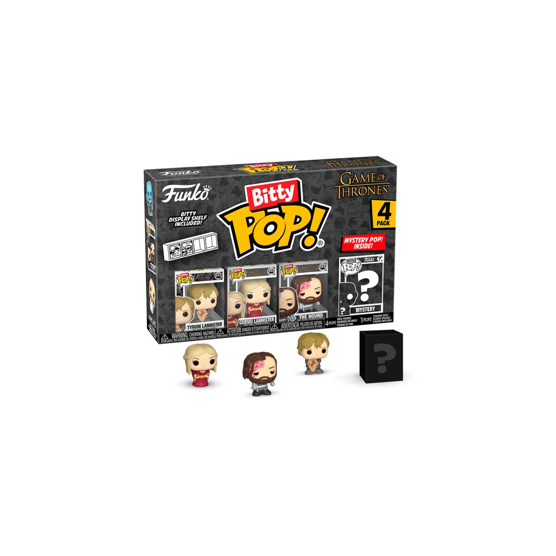 Blister 4 Figuras Bitty Pop Juego De Tronos Tyrion