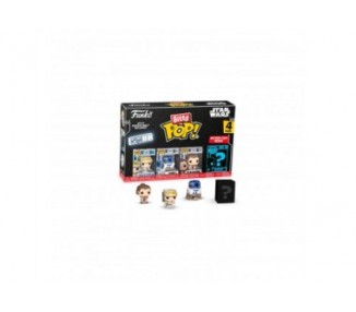 Blister 4 Figuras Bitty Pop Star Wars Luke Skywalker