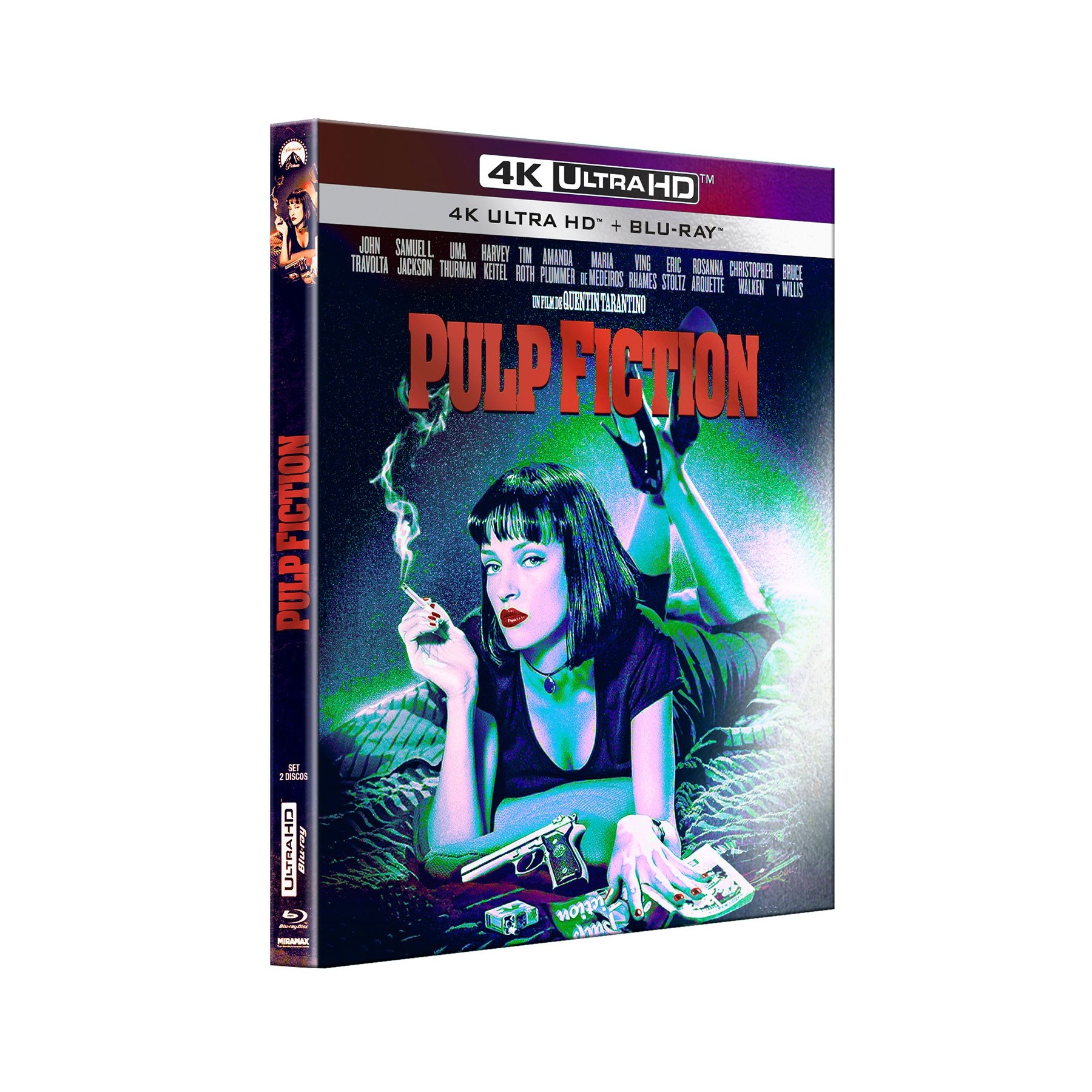 Pulp Fiction - Edición Especial Funda - Bd Br