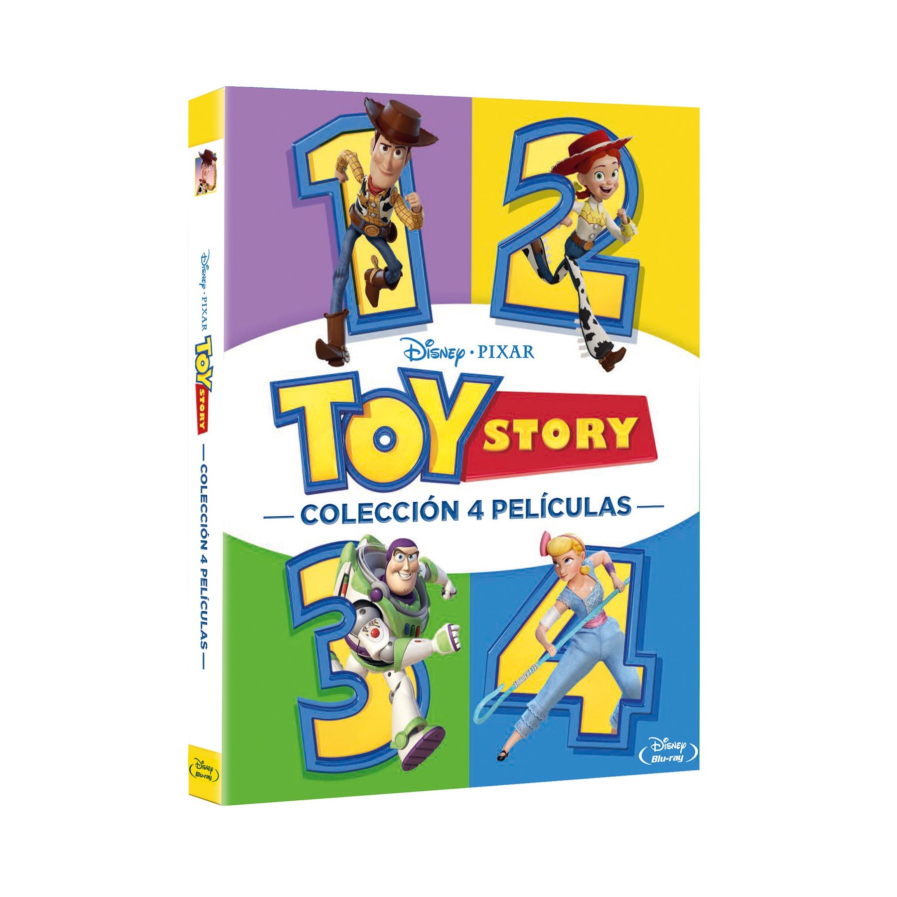 Toy Story - Colección 4 Películas - Bd Br