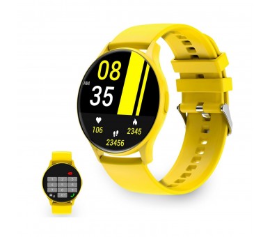 Ksix Core Yellow / Smartwatch Amoled 1.43"