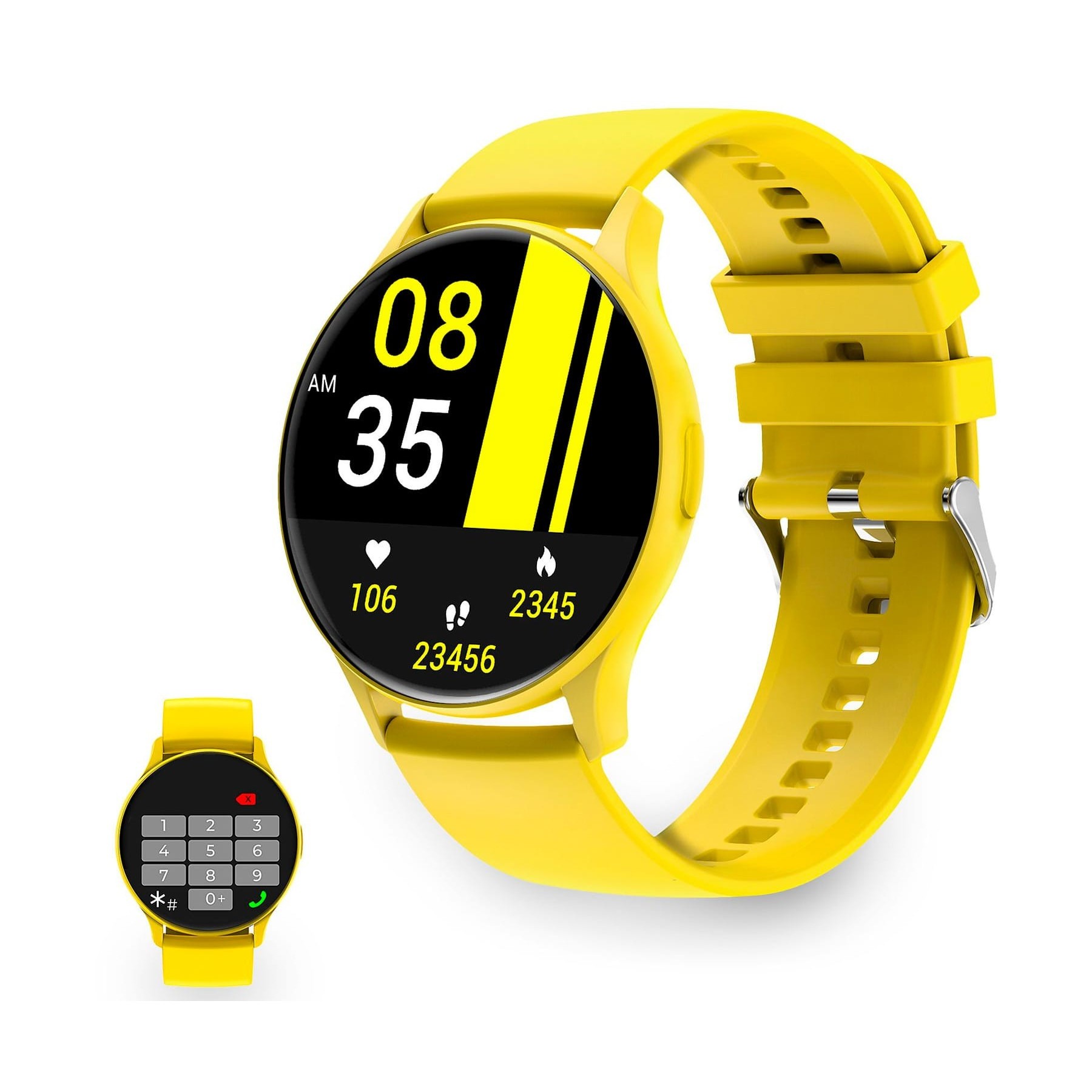 Ksix Core Yellow / Smartwatch Amoled 1.43"