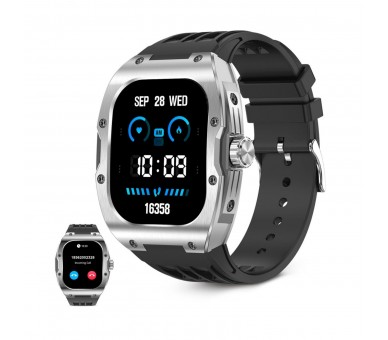 Ksix Hero Black / Smartwatch 1.95"