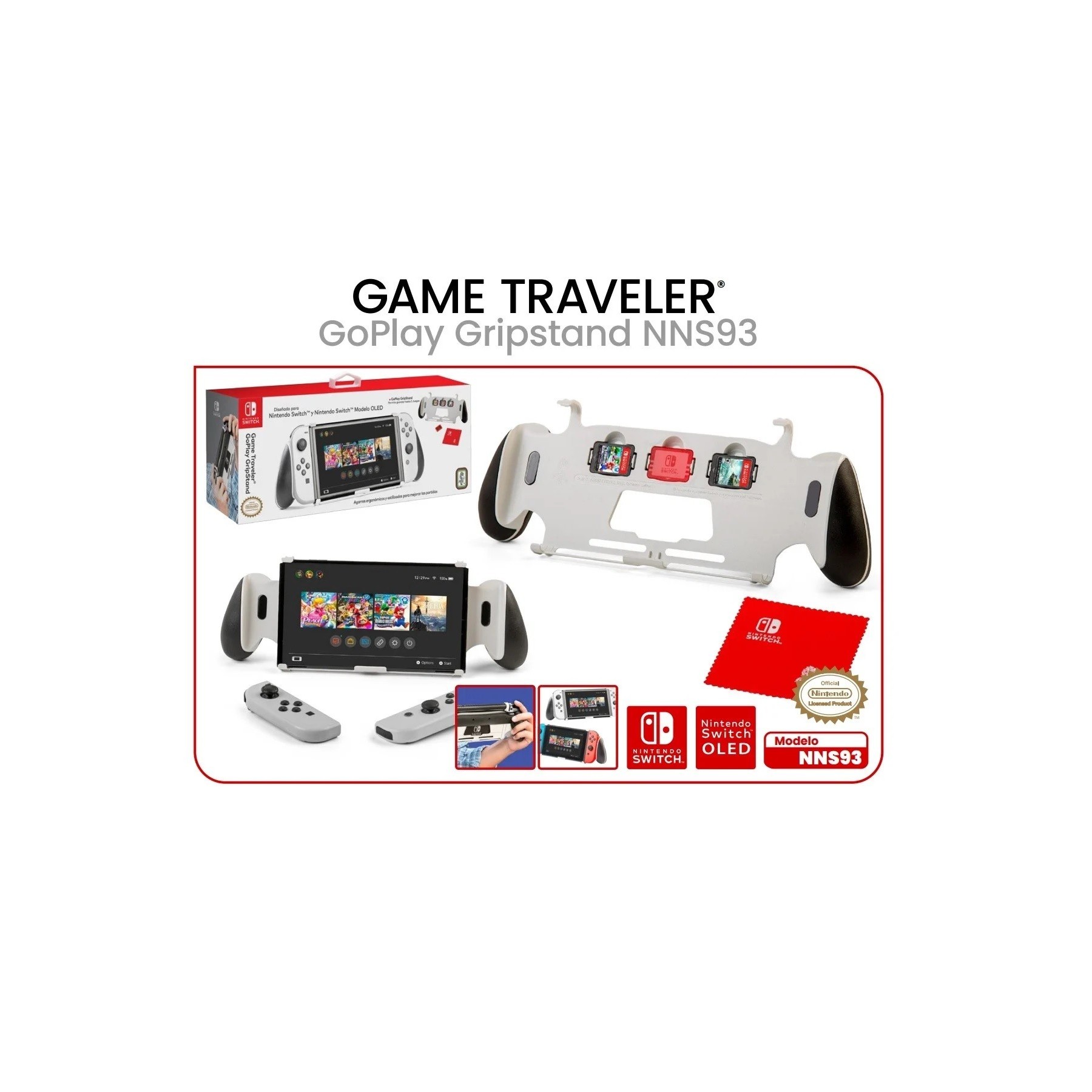 Game Traveller Goplay Gripstand NNS93 Switch/OLED