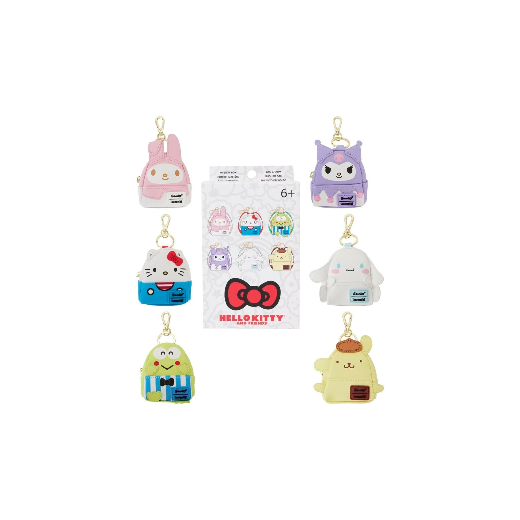 Llavero Mini Mochila Mystery Hello Kitty Loungefly Surtido 1