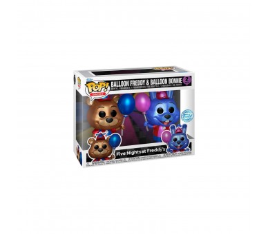 Blister 2 Figuras Pop Five Nights At Freddys Ballon Freddy &