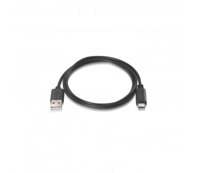 Cable Usb(A) 2.0 A Usb(C) Nanocable 1M Negro