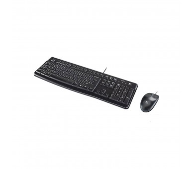 Teclado + Mouse Logitech Mk120 Optico