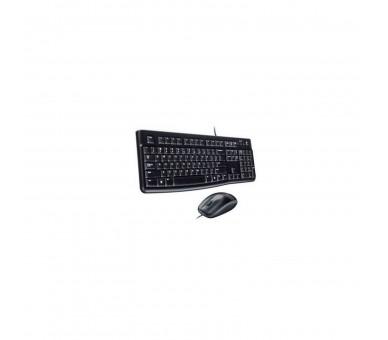 Teclado + Mouse Logitech Mk120 Usb