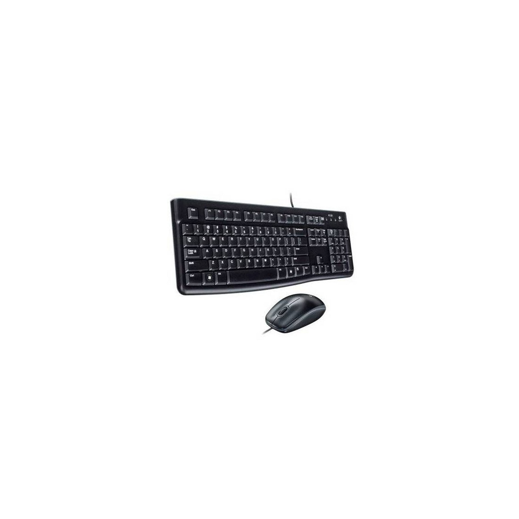 Teclado + Mouse Logitech Mk120 Usb