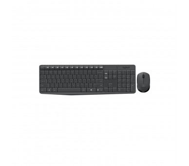 Teclado + Mouse Logitech Mk235 Inalambrico