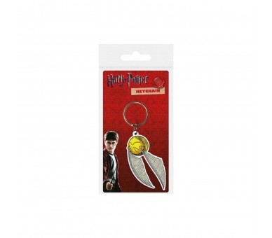 Llavero Rubber Snitch Dorada Harry Potter