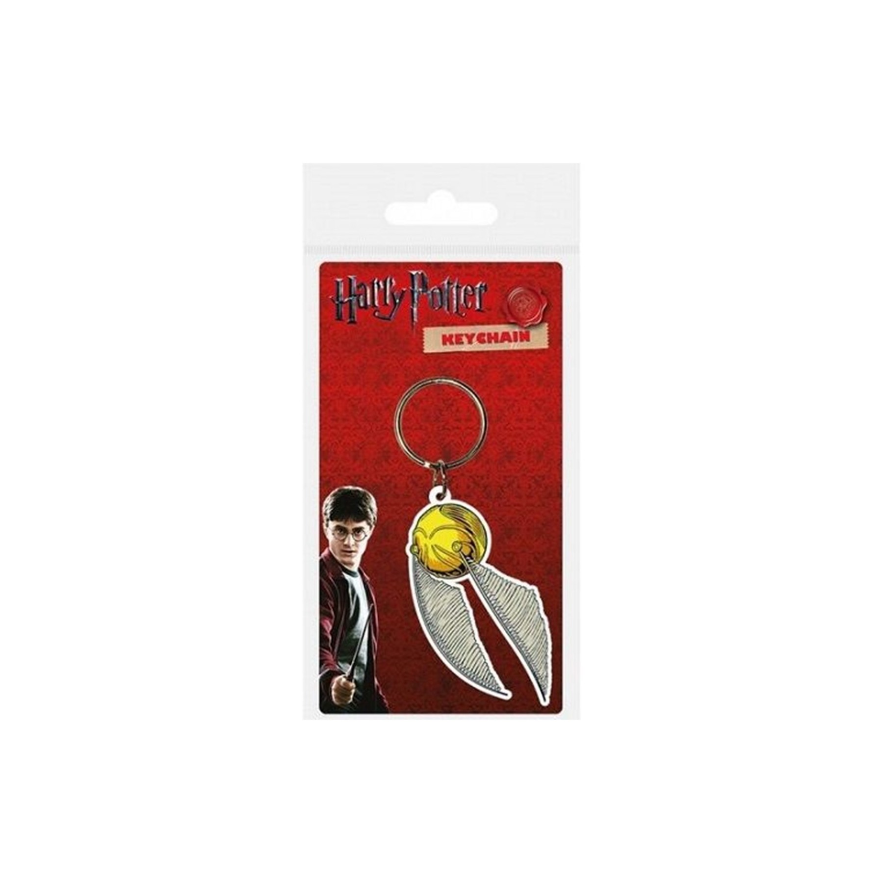 Llavero Rubber Snitch Dorada Harry Potter