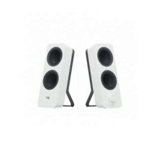 Logitech Altavoces 2.0 Z207 Bluetooth Blanco 980-001292