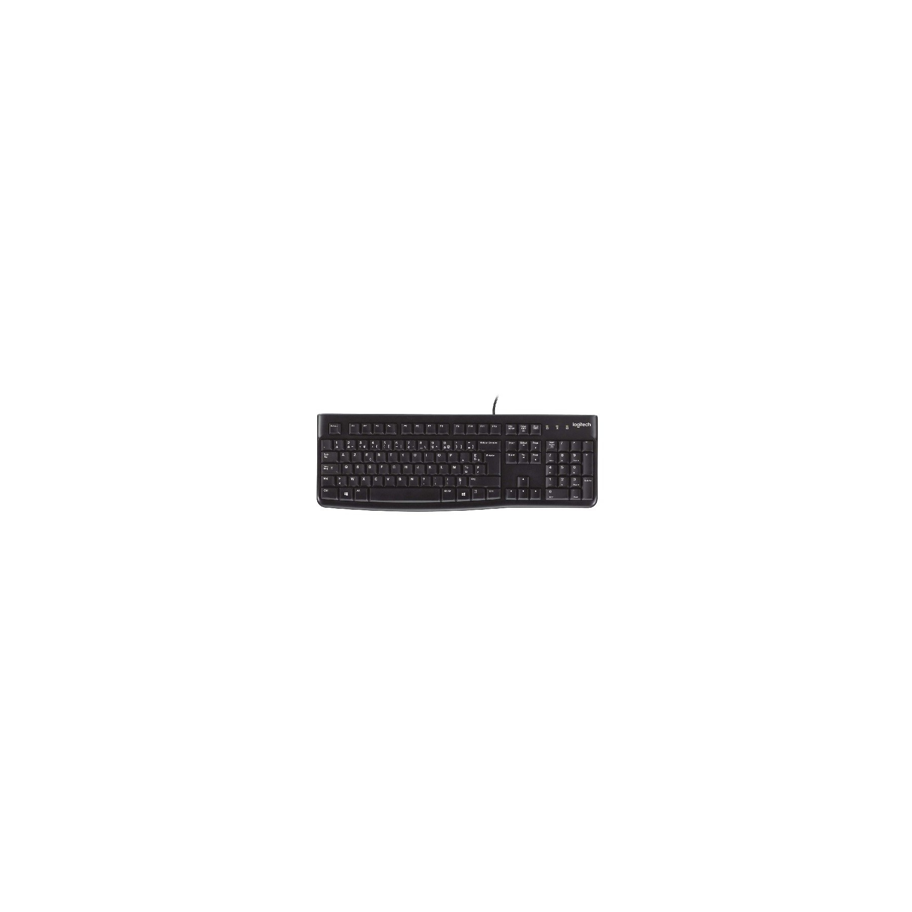 Teclado Logitech K120 Usb Negro Frances