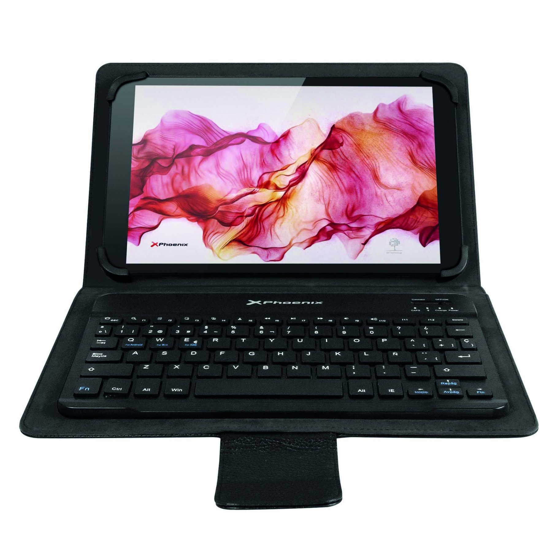 Funda Universal Negra + Teclado Bluetooth