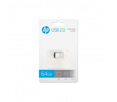 Usb 2.0 Hp 64Gb V222W Metal