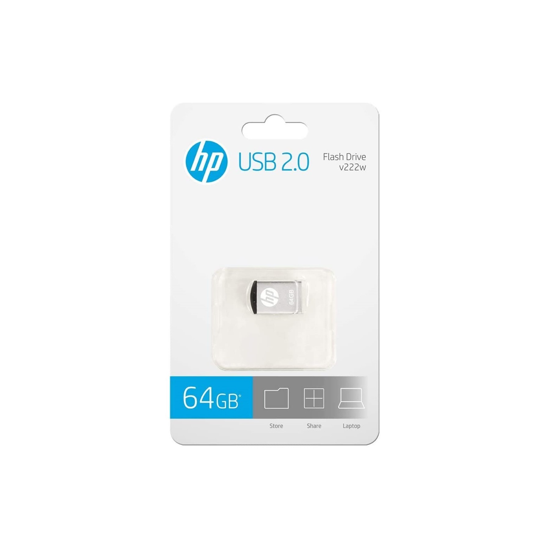 Usb 2.0 Hp 64Gb V222W Metal