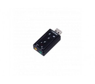 Tarjeta De Sonido Ewent Ew3762 Usb 7.1 M/H Negro