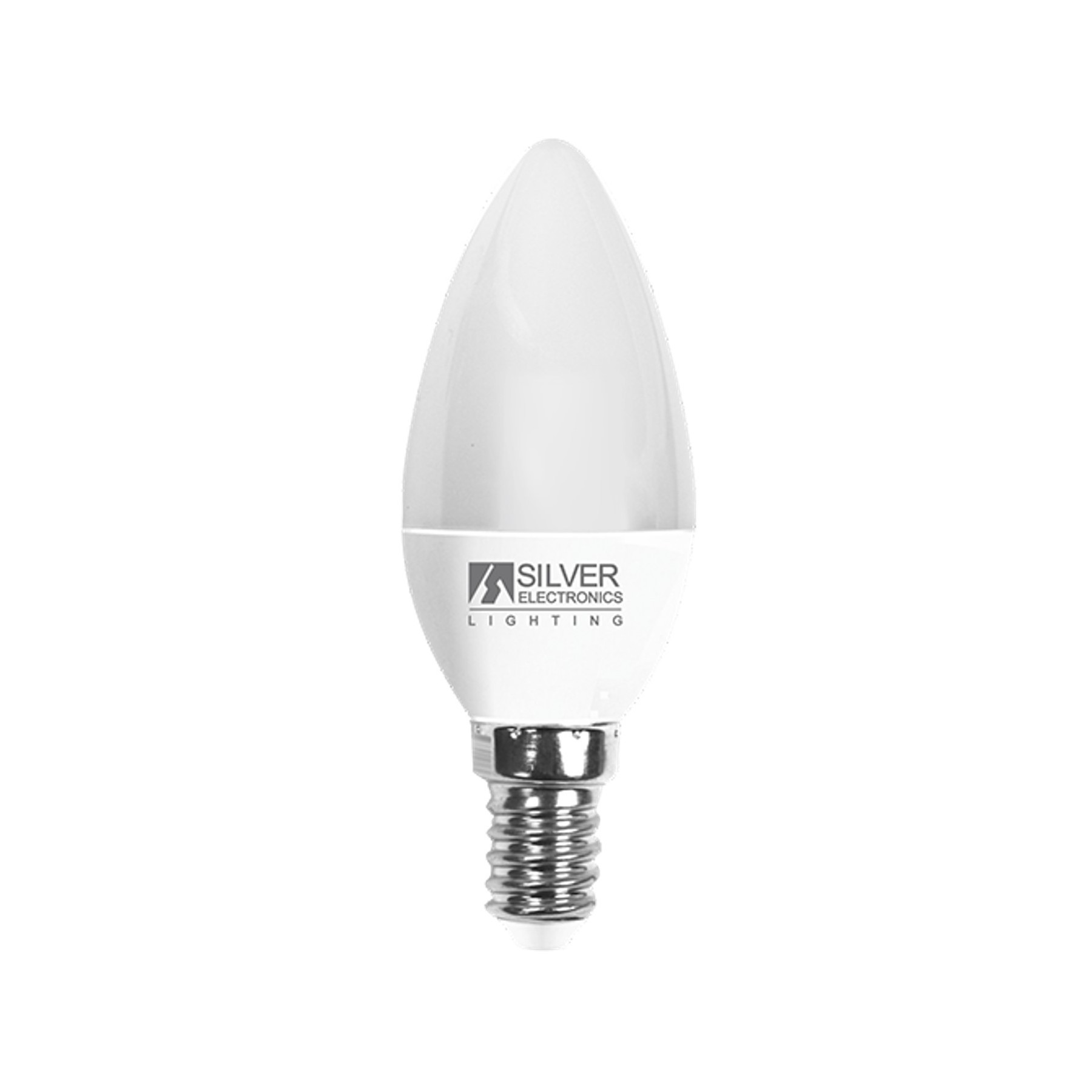 Bombilla Led Silver Electronic Vela Decorativa