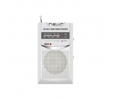 Radio Nevir Bolsillo Nvr - 136 Plata