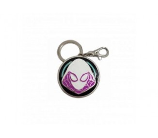 Llavero Metalico Semic Studios Logo Spider - Gwen