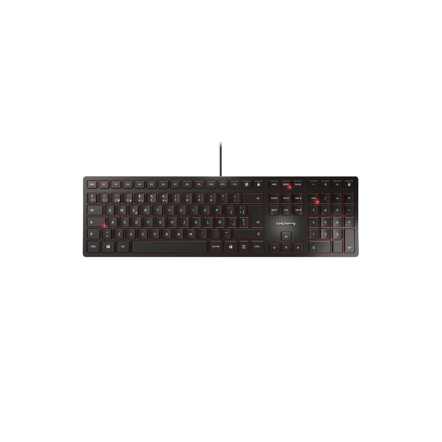 Teclado Cherry Kc 6000 Slim Ultraplano