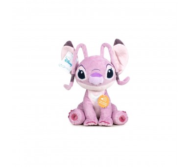 Peluche Angel Stitch Disney Soft Sonido 20Cm