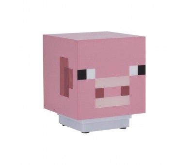 Lampara Paladone Minecraft Cerdito Musica Incorporada