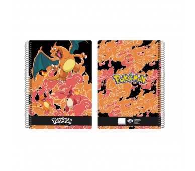 Cuaderno A4 Charmander Evolution Pokemon