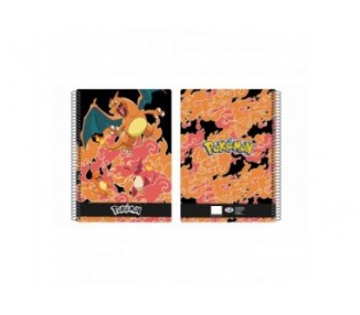 Cuaderno A4 Charmander Evolution Pokemon