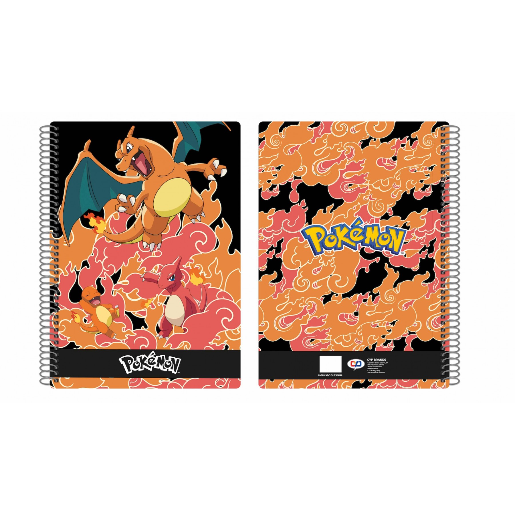 Cuaderno A4 Charmander Evolution Pokemon